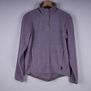 MEC Soft Purple Snap - T Fleece Relax Fit Sweater